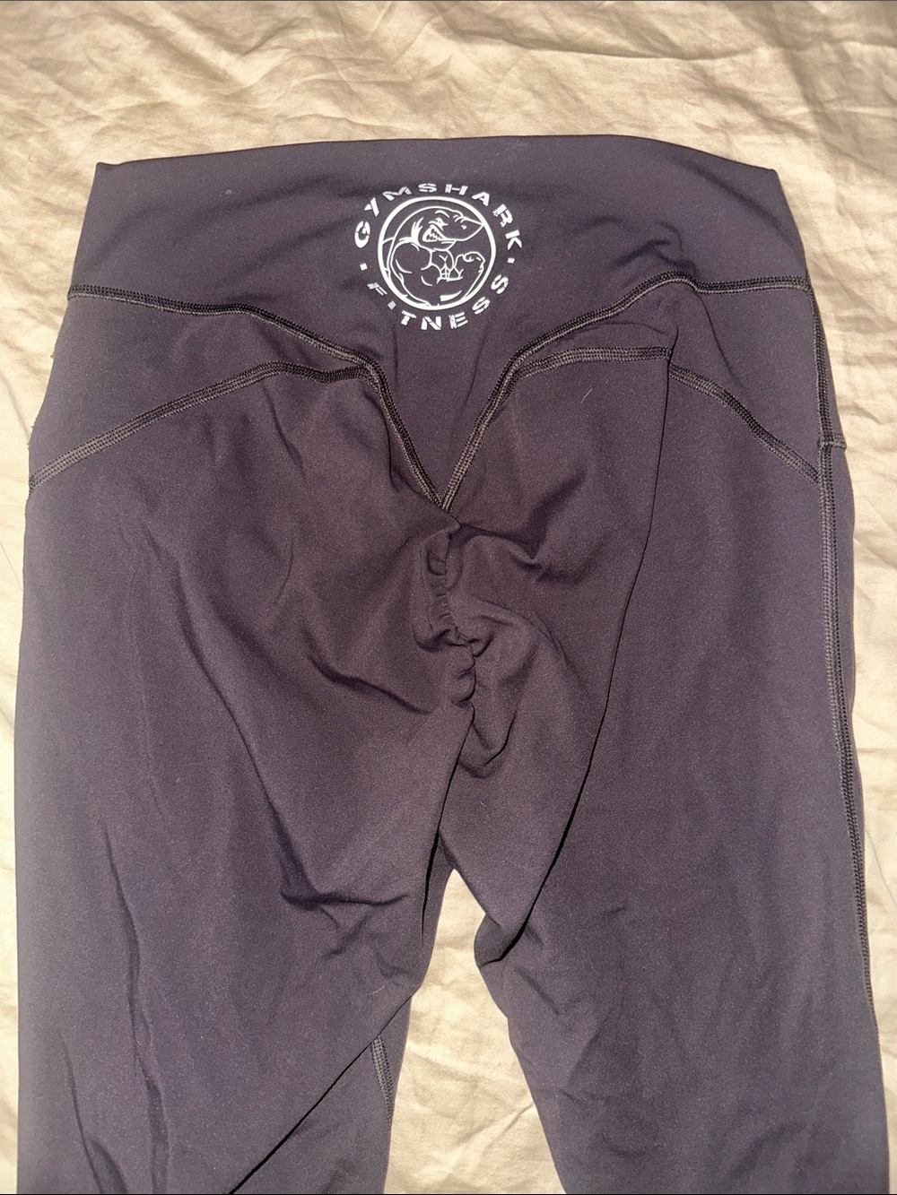 Gymshark Kids Black High-Waist Performance Leggings
